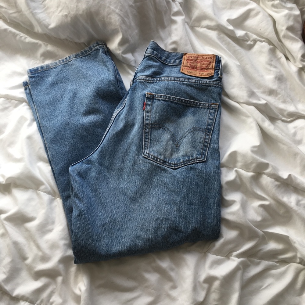 Vinatge Levi’s 550 relaxed fit jeans